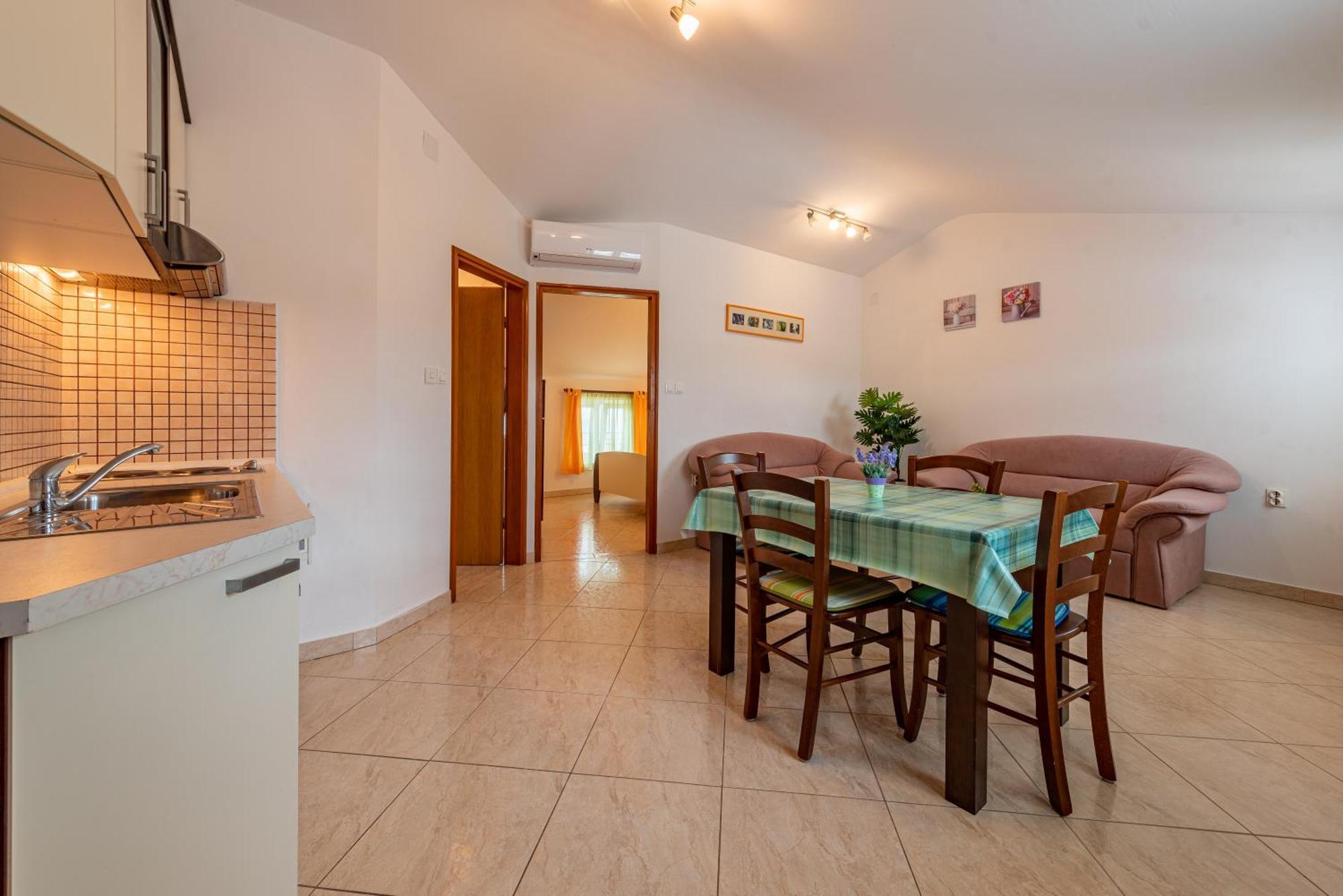 Apartmán Haus Toni Ražanac Exteriér fotografie